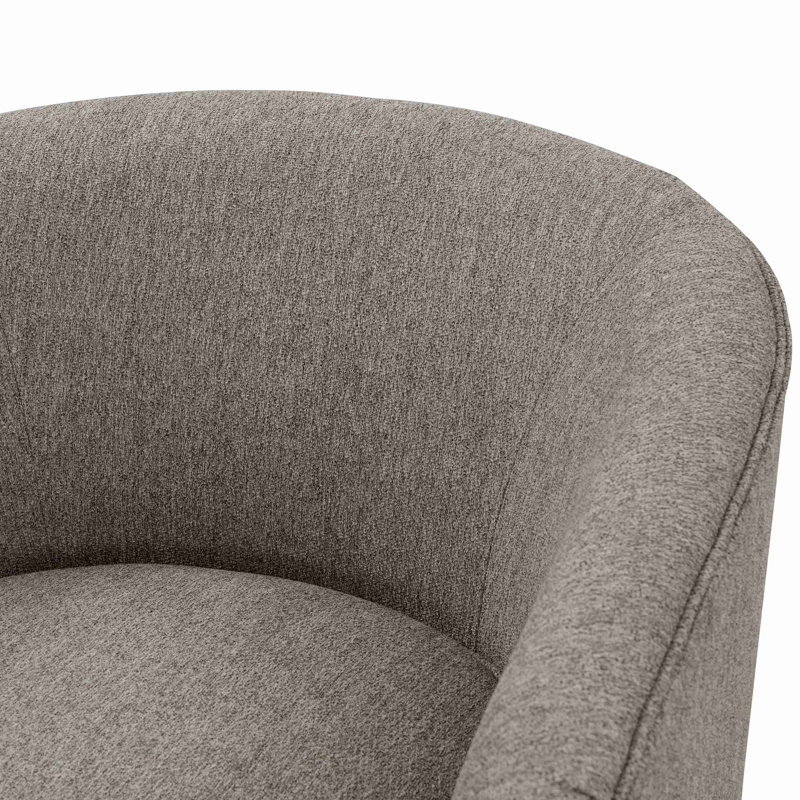 Chaise pivotante en tissu Miramar, Gris