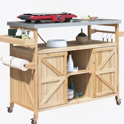 Outdoor Kitchen Island, Natural