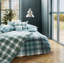 Lech Flannel Microfibre 110 TC Reversible 2 Piece Duvet Cover Set-62162477-62162478