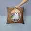 Coussin décoratif intérieur/extérieur westie