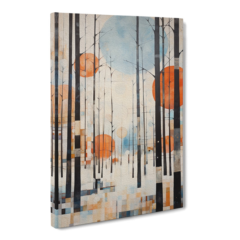 Winter Forest Dadaism - Print, 50cm H x 35cm W x 3cm D
