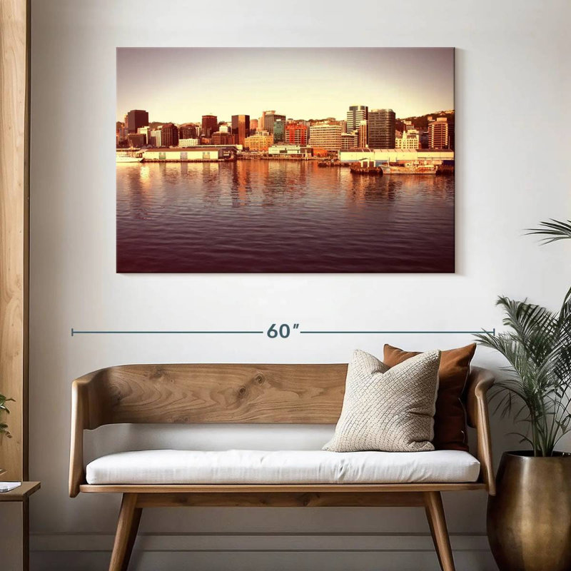 Nicci Old Wellington City, 32" H x 48" W