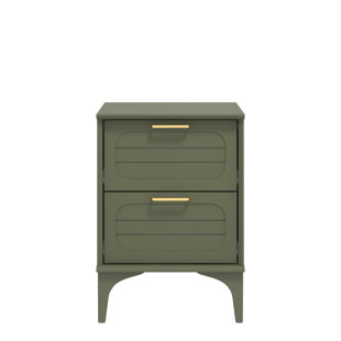Harrington 2 Drawer Bedside Table 
