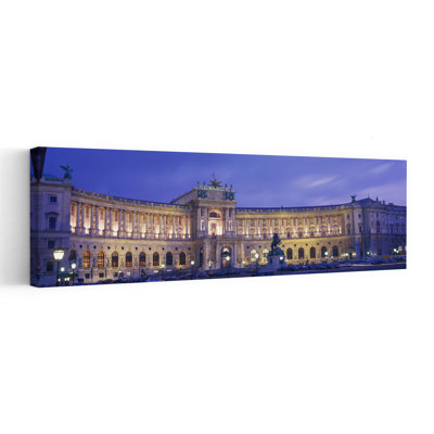 Hofburg Imperial Palace Heldenplatz Vienna Austria 1 Piece Wrapped Canvas Panoramic Wall Art