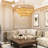 20" Modern 4-Layer Woven Hemp Rope Chandelier