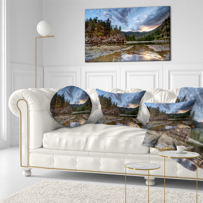 Coussin lombaire paysage paisible à Mountain Creek