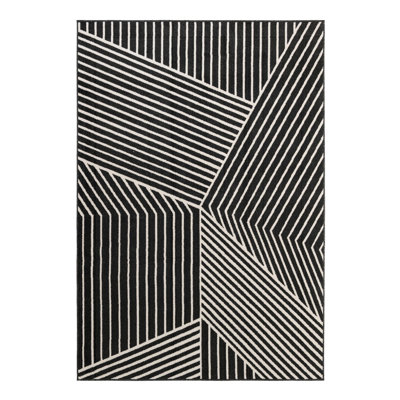 Latitude Run® Orkla Nikolis Rug Black