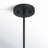 Pearson 4 - Light Unique Modern Linear Chandelier in Matte Black-555479370