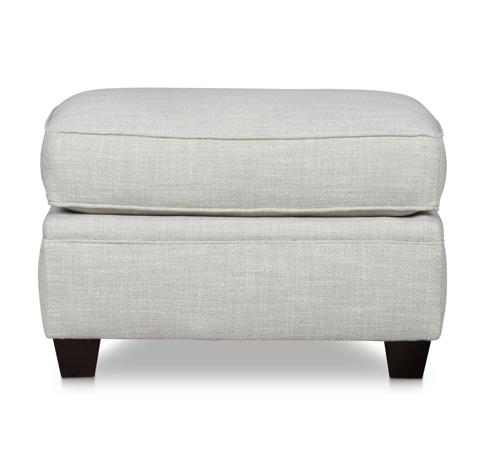 Weston Upholstered Ottoman, Signal Ash