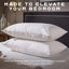 Hotel Luxury Cotton Quilted Kingsize Firm Pillow