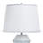 Ceramic Table Lamp - White Shade