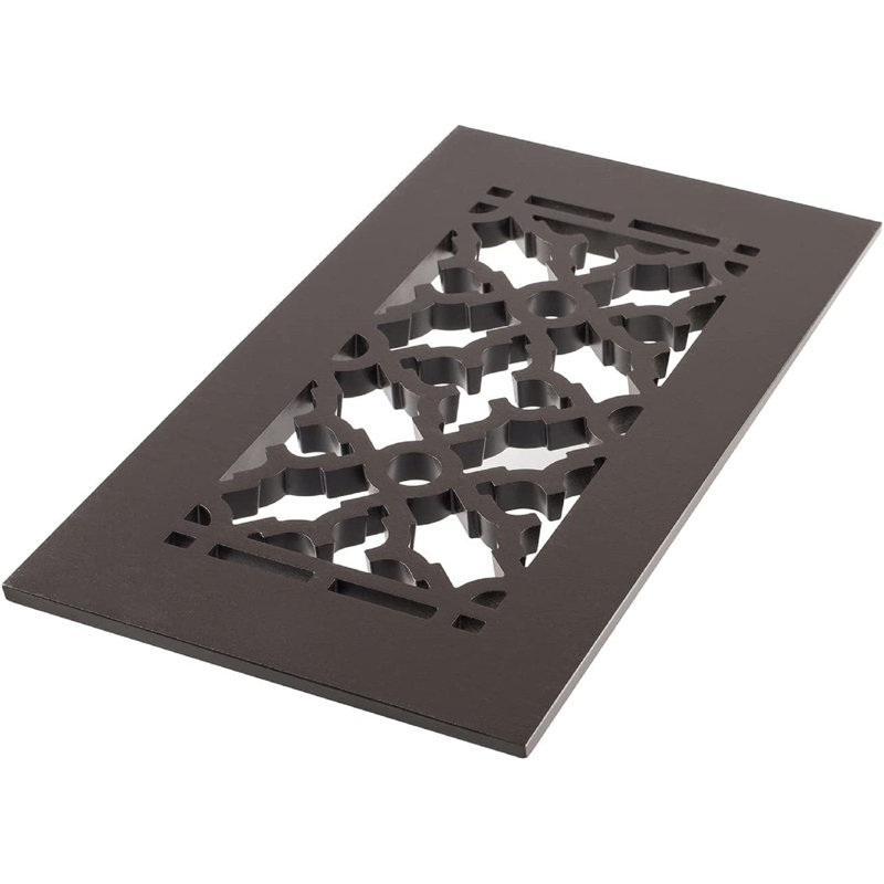 Grille en aluminium Regrol, Bronze huilé, 4 po x 10 po
