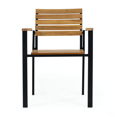 Chaise en bois et métal Laris