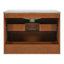 Meuble-lavabo moderne simple de 30 po avec construction en bois massif et entièrement assemblé