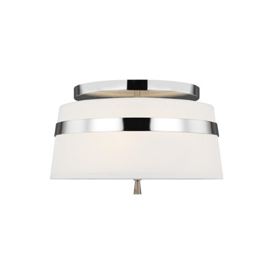 Rory Fabric Semi Flush Mount