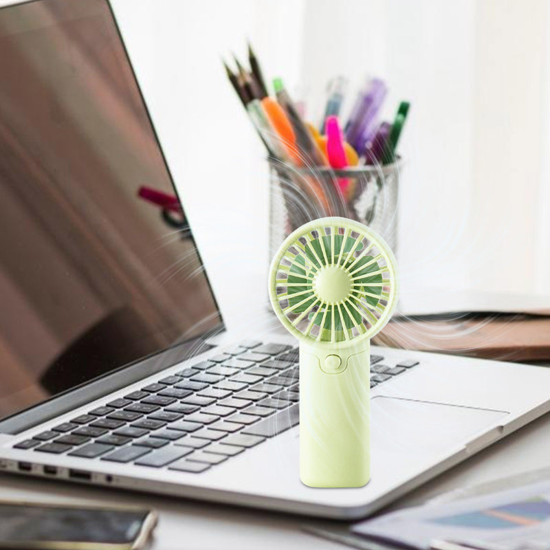 Petit ventilateur à main kbndieu 2024, Green