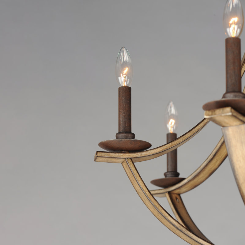Lustre à 8 lumières Borhane