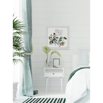 Fashion Overalls - Single Picture Frame Painting