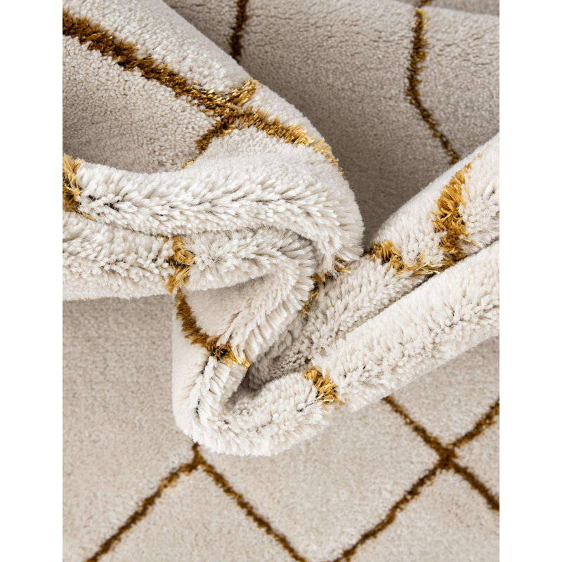 Geometric Area Rug, Rectangle 274.3 cm x 365.8 cm