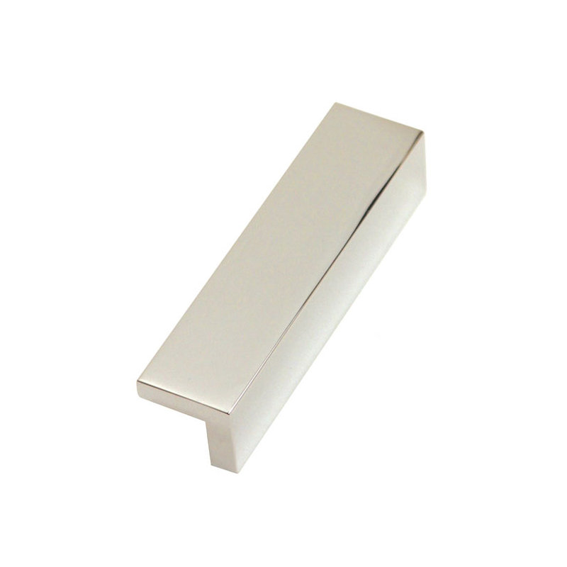 Tap Pull Finger Pull, 3.5", Polished Nickel