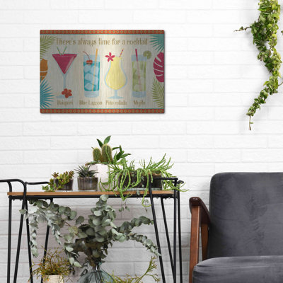 «Exotic Breeze III» par Véronique Charron, art mural en métal