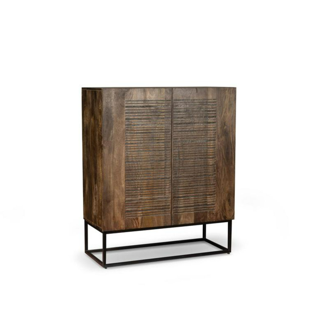 Sideboard Amo aus Massivholz 100 cm