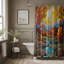 Rideau de douche standard 1 pièce Stain Autumn Designs-1500165993