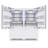 ZLINE Autograph 72 in. Panel Ready Built-In Refrigerator w/ Polished Accents-402292478