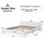 Lit plateforme tapissier White Bouce-2025913373