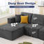 Canapé modulaire Cloud avec assise profonde-1225445666