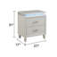 Jamesedward Queen, 3 pièces, blanc laiteux-141146868-141146869