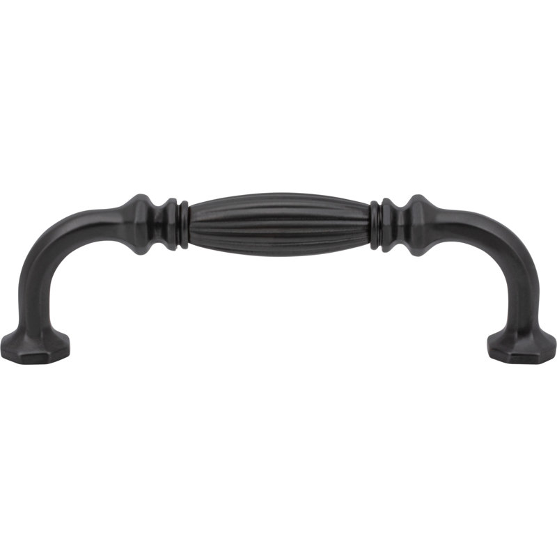 Roscato Pull, Unlacquered Brass, 3 3/4"