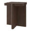 Laguna 20" Wide Square Side Table in Brown Oak-117660853