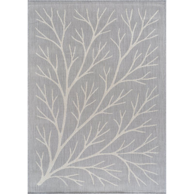 Floral Indoor Outdoor Rug
