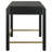 Maxine 2-drawer Vanity Desk Makeup Table Black-111570953
