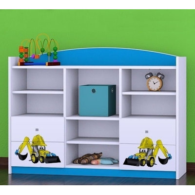 Laurel 96cm H X 129cm W Transportation Kids Cube