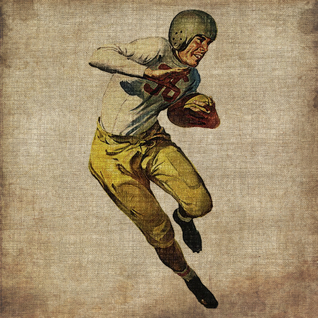 Leinwandbild Vintage Sports III von John Butler