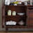 Walnut Solid Wood Sideboard-315555814