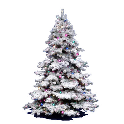 Alaskan 12' Lighted Pine Christmas Tree