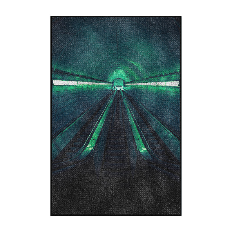 Tapis vert Train Experience, Rectangle 3 pi x 5 pi