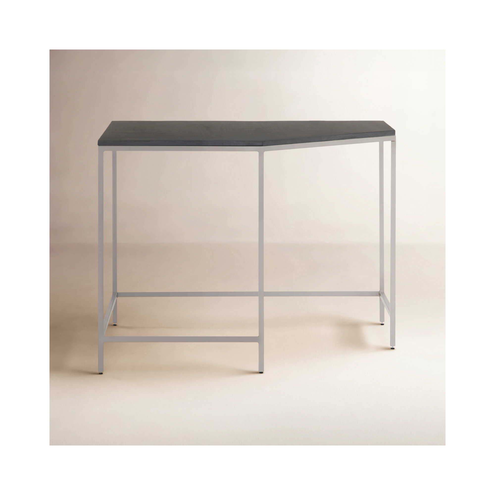 Loki Writing Desk, Black Wash Poplar