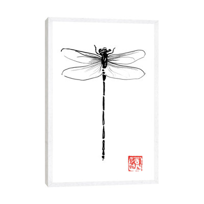 Dragonfly by Péchane - Painting on Canvas