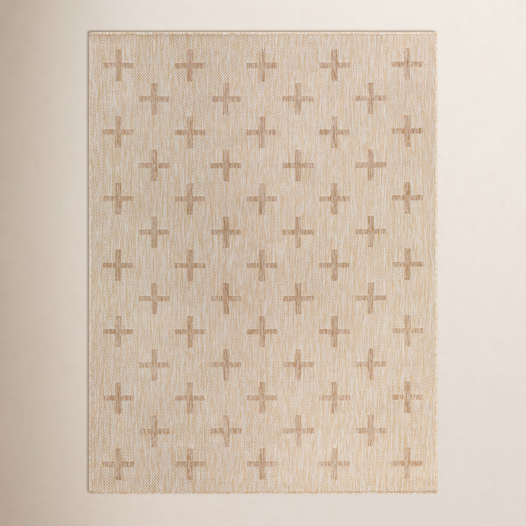 Bronwyn Geometric Machine Woven Indoor / Outdoor Rug