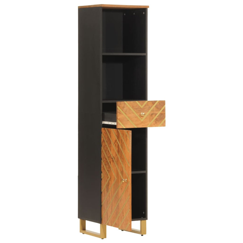 Bowman Freestanding Linen Cabinet