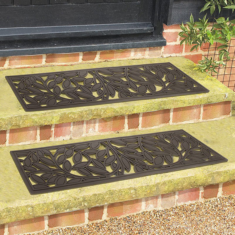 Tori Outdoor Rubber Doormat 2pk