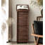 Armoire à bijoux haute en bois avec plusieurs tiroirs de rangement