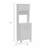Bay Area Pantry, Two Door Cabinets, One Drawer, Four Adjustable Metal Legs-833456839