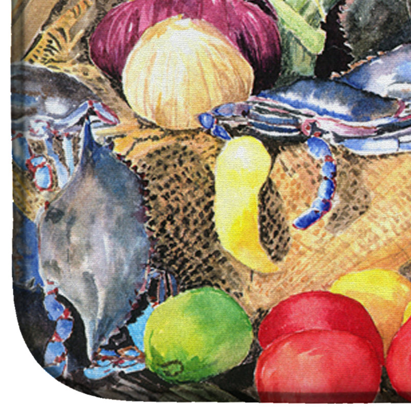 Tapis de séchage barq et crabes
