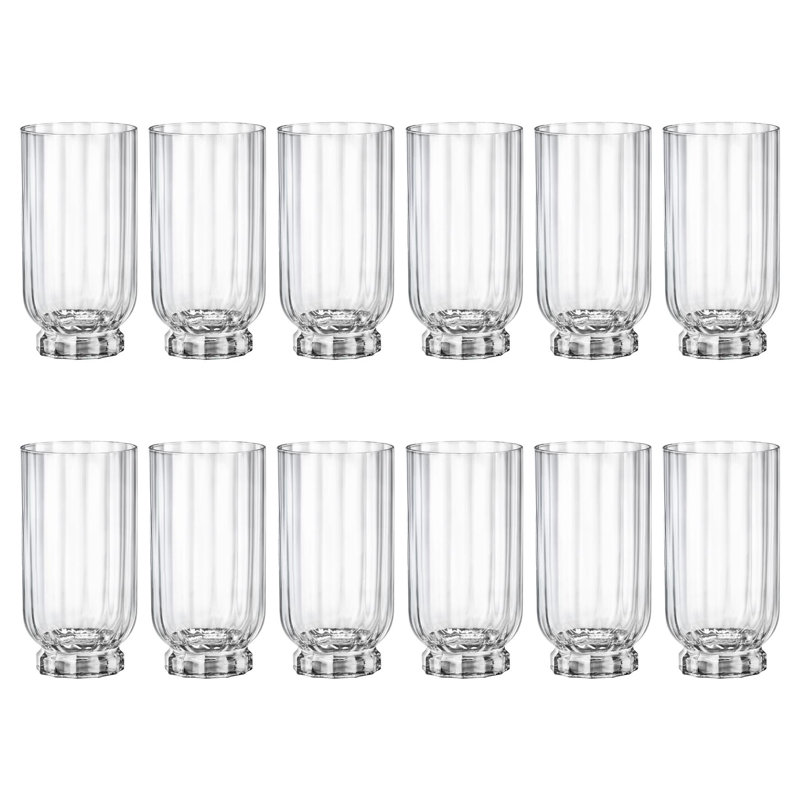 Florian Highball Glasses - 430ml