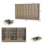 Armoire 8 portes avec 12 tiroirs 118,1 po Ascan